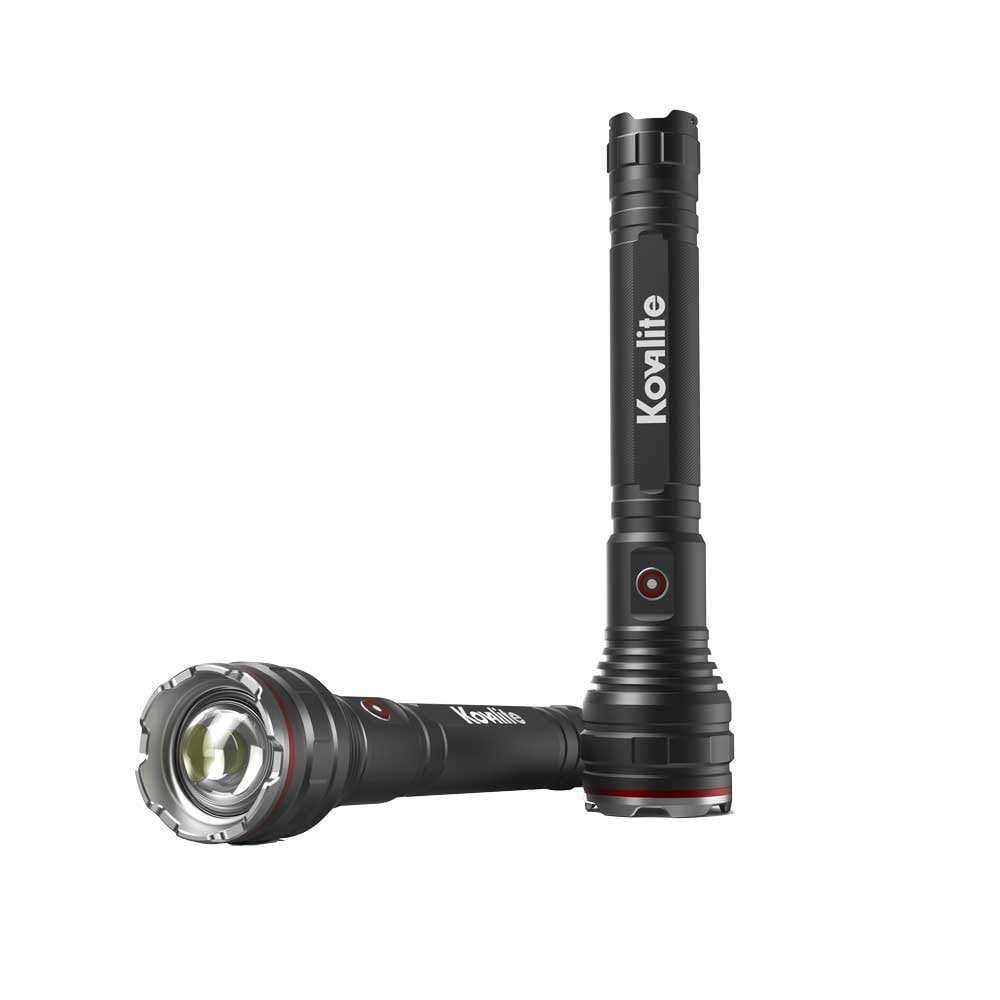 High Power Dual-Power Flashlight With 2000LM