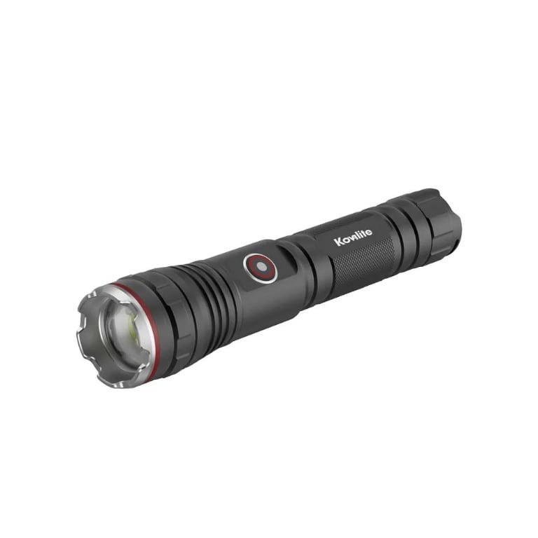 High Power Dual-Power Flashlight With 2000LM