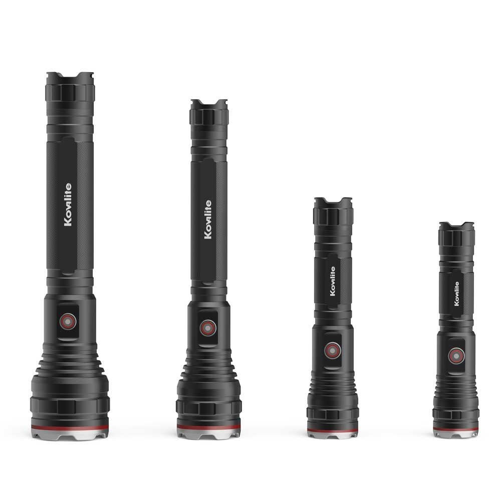 High Power Dual-Power Flashlight With 2000LM