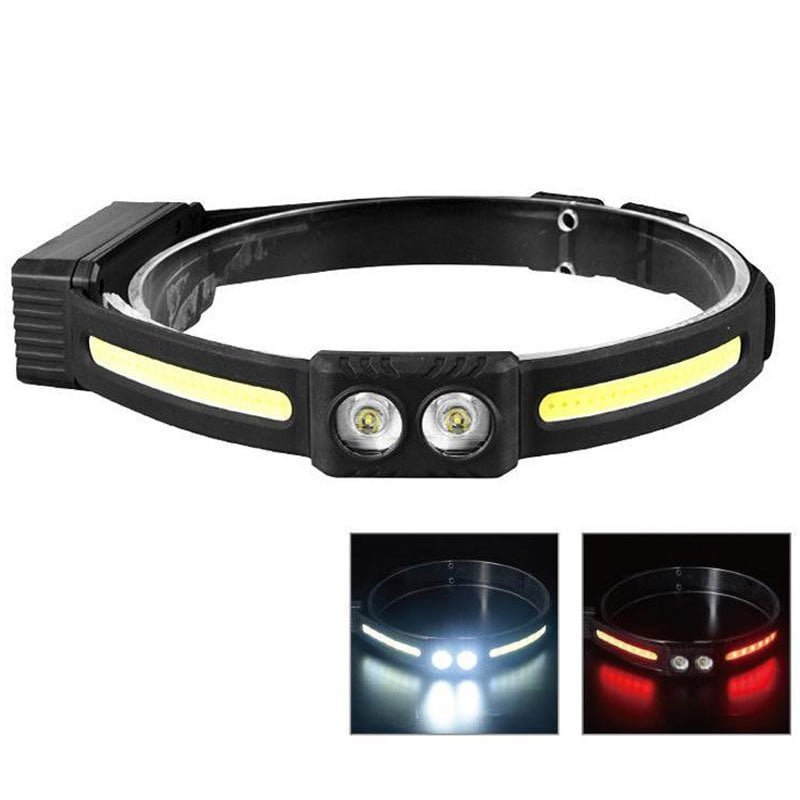 COB Sensor Headlamp – Rechargeable Running Light