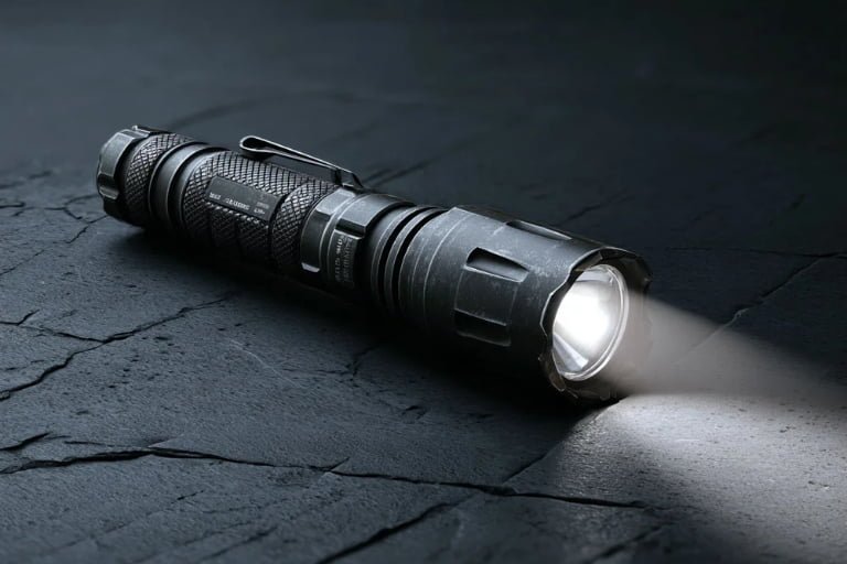 What is the best self-defense tool, a baton or a flashlight?