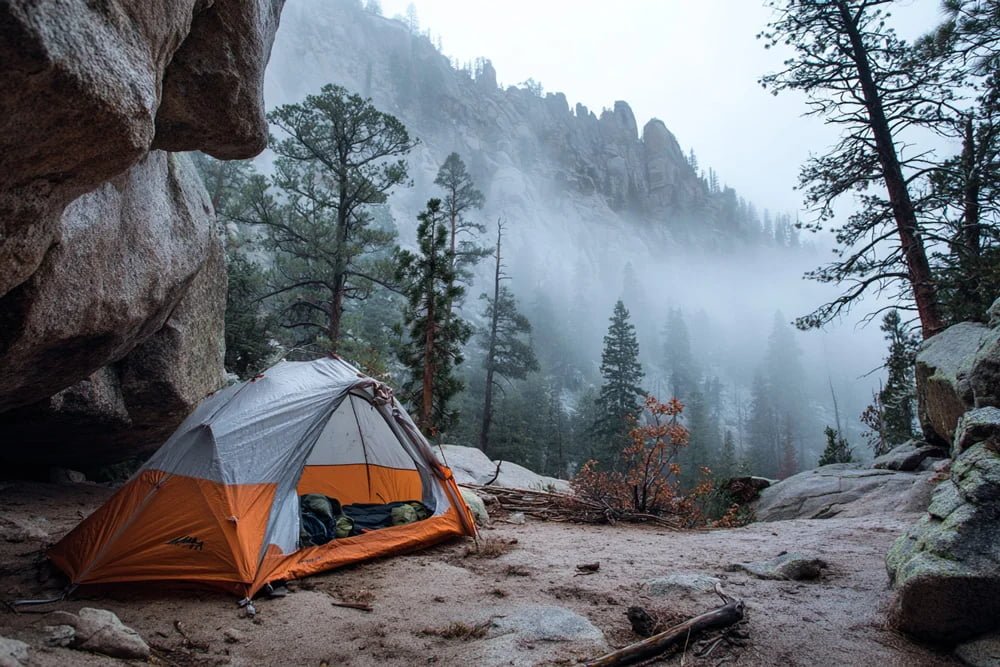 mountain camping gear Mountain camping headlamp