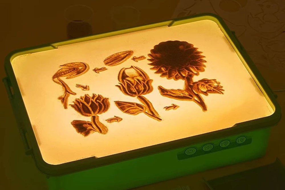 shadow puppets on ceiling