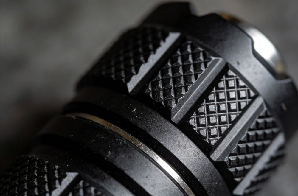 aluminum flashlight body texture aluminum flashlight body texture