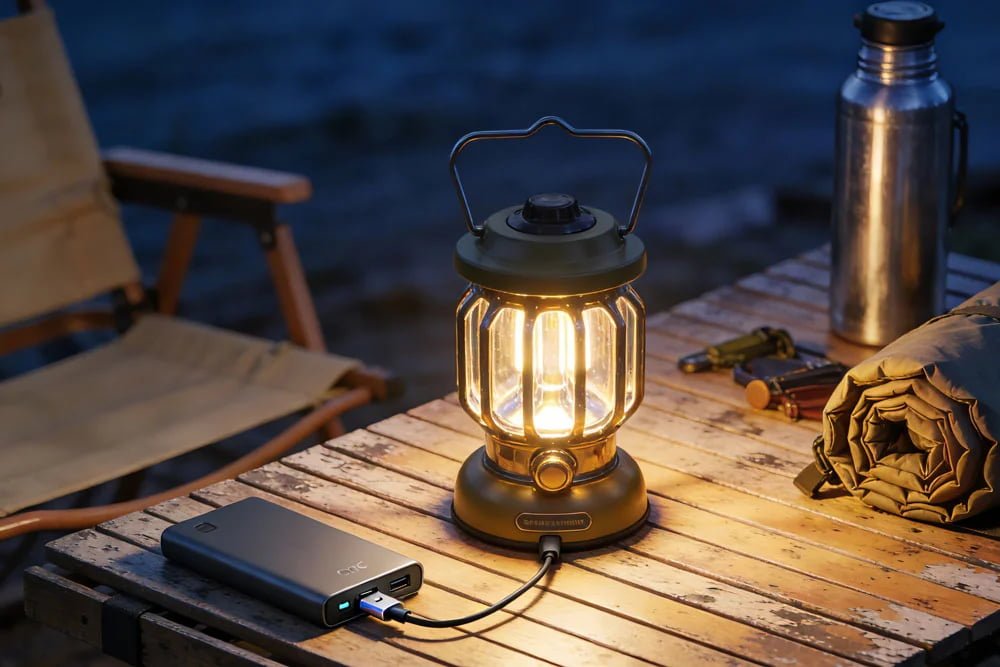 Rechargeable Lantern Rechargeable camping lantern USB-C