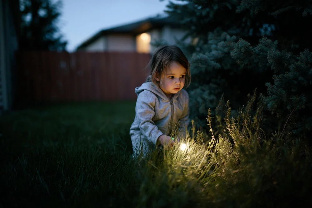 What is the right age to start using flashlights for children?