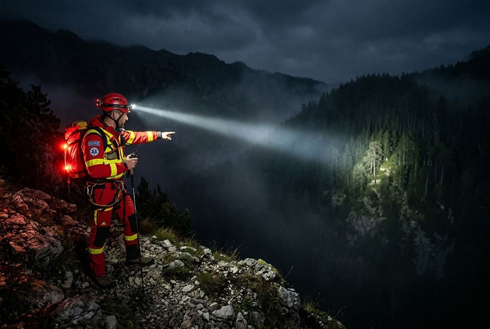 headlamp beam distance