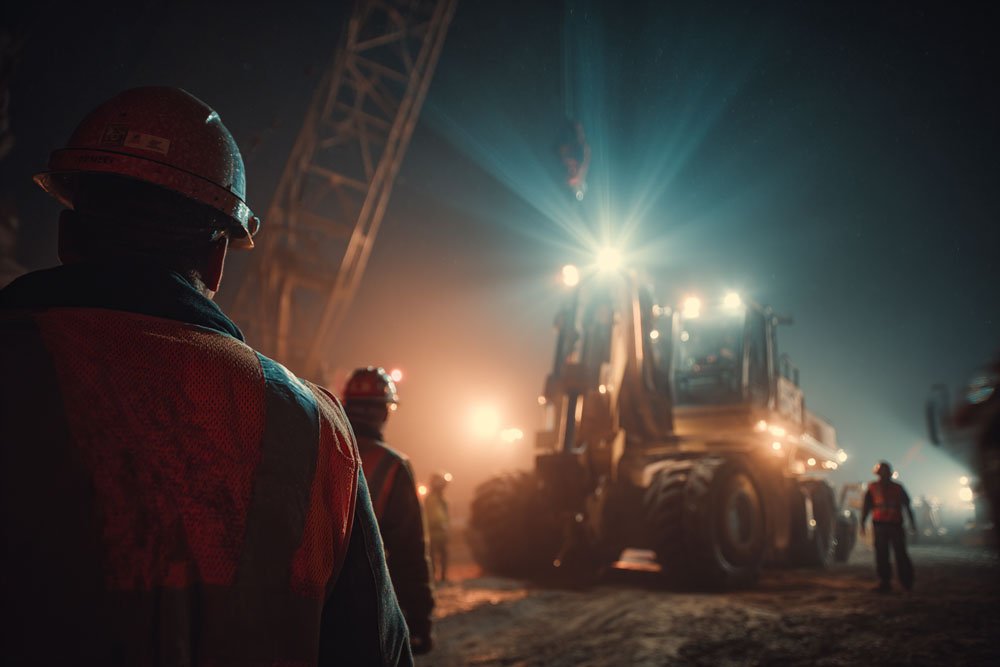 strobe light visual alert in high noise environments