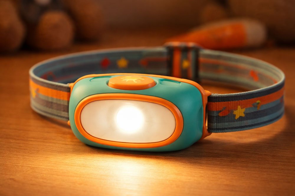 headlamp with soft floodlight beam