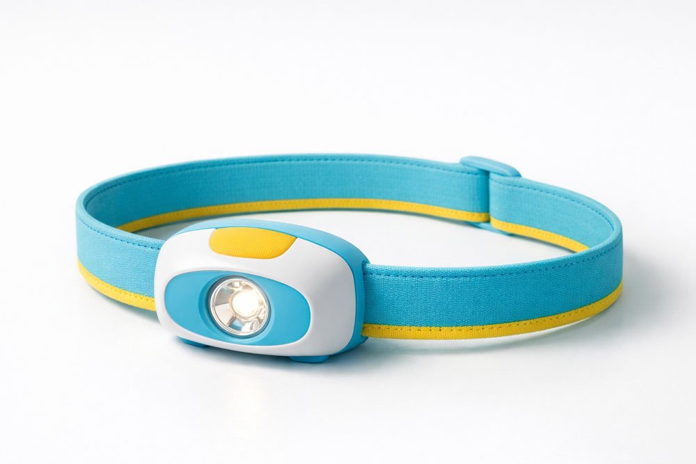 simple headlamp design without loose accessories