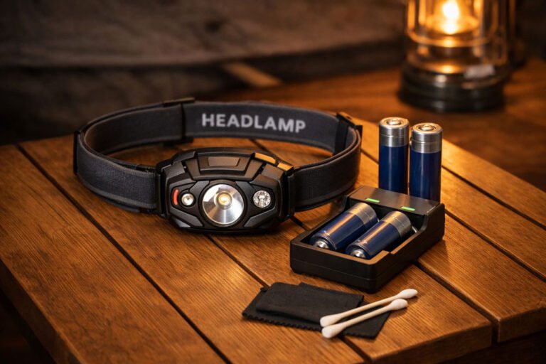 How to maintain your headlamp’s battery?