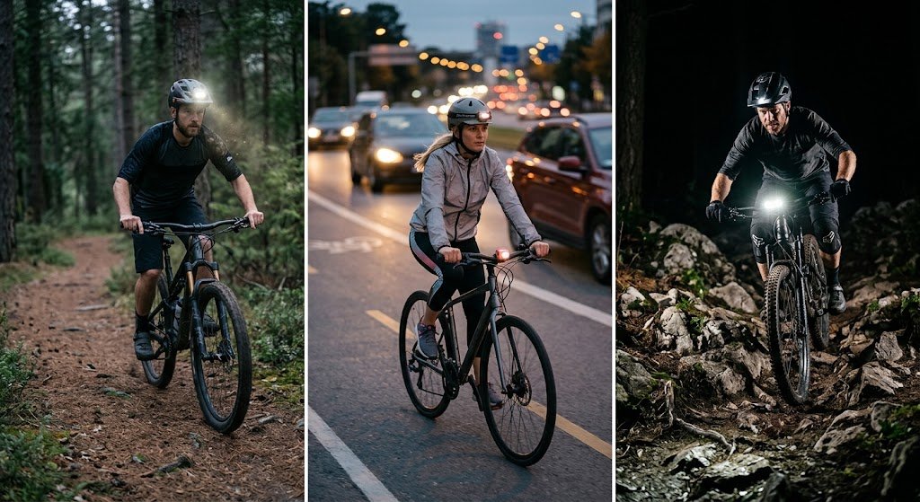 urban cycling headlamp requirements