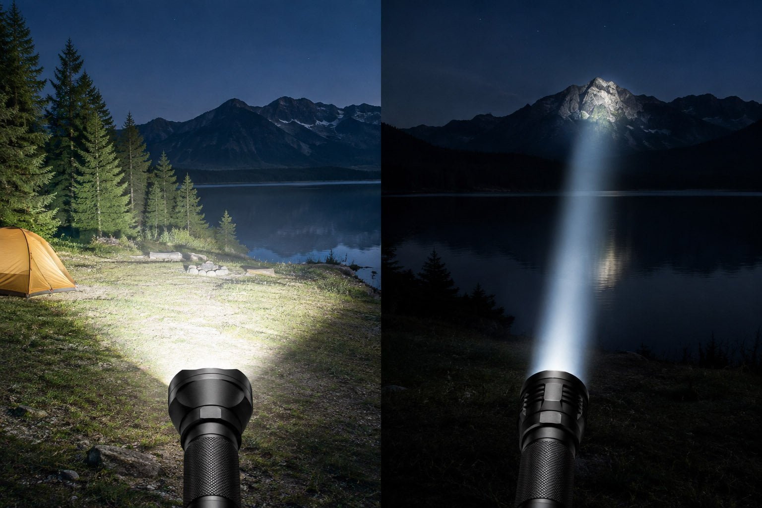 Same Lumens Different Beam Patterns