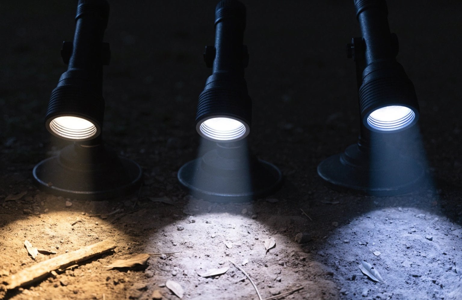flashlight color temperature comparison