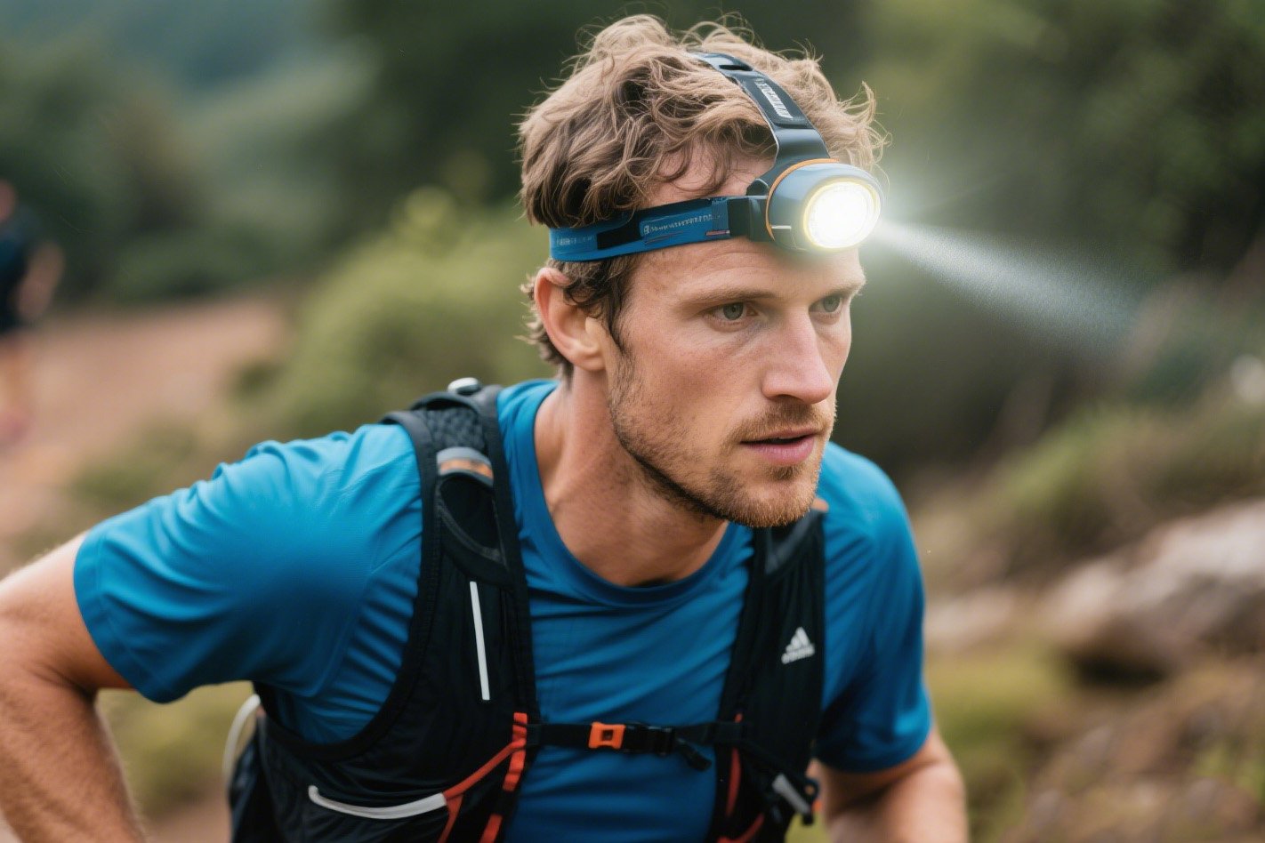 Trail running headlamp