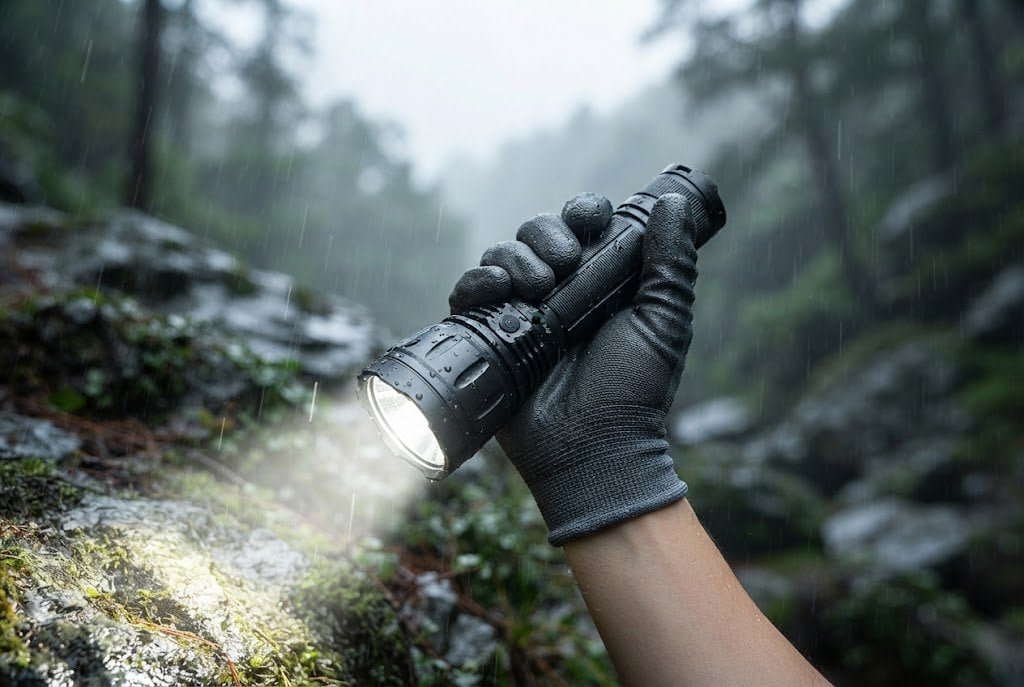 Flashlight materials comparison