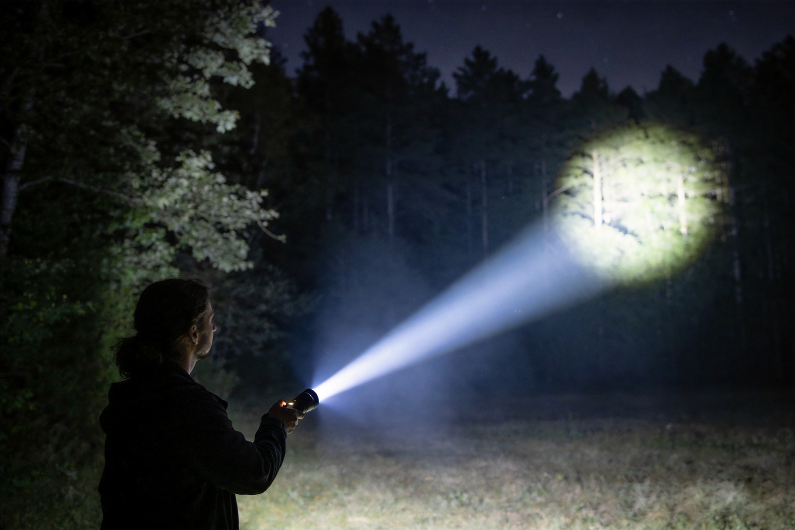 Spot Beam Long Distance Illumination