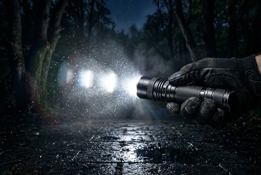 Durable flashlight in tough environments