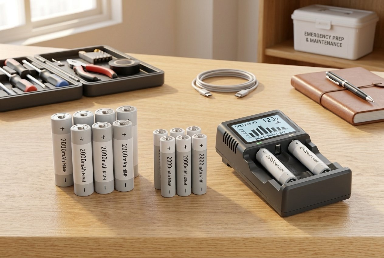 flashlight battery runtime